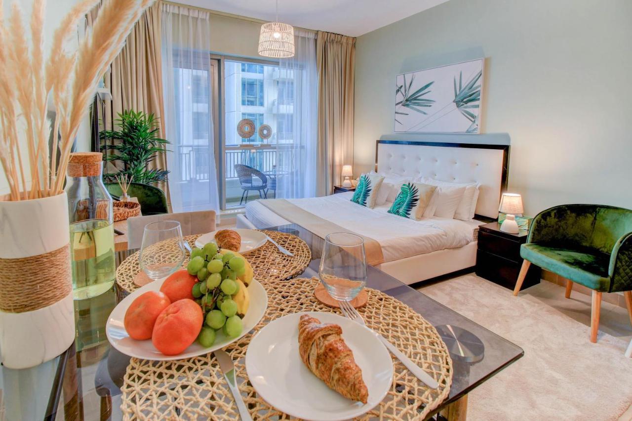 Durrani Homes - Luxurious Studio near Dubai Mall with pool view Esterno foto