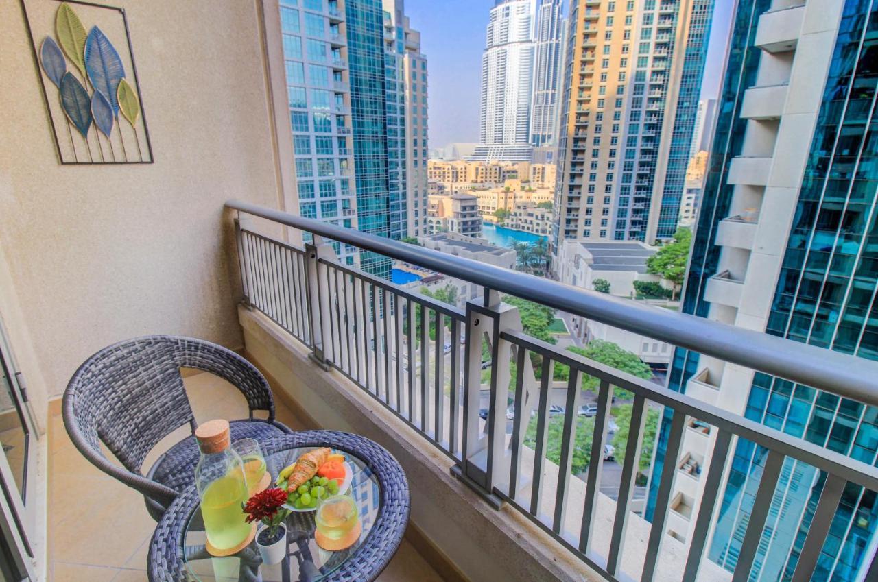 Durrani Homes - Luxurious Studio near Dubai Mall with pool view Esterno foto